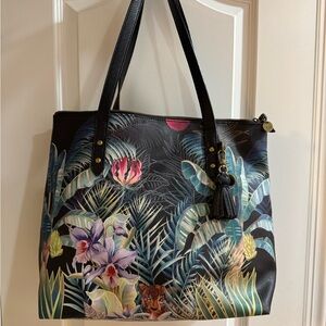 Sak multi colored leather purse.